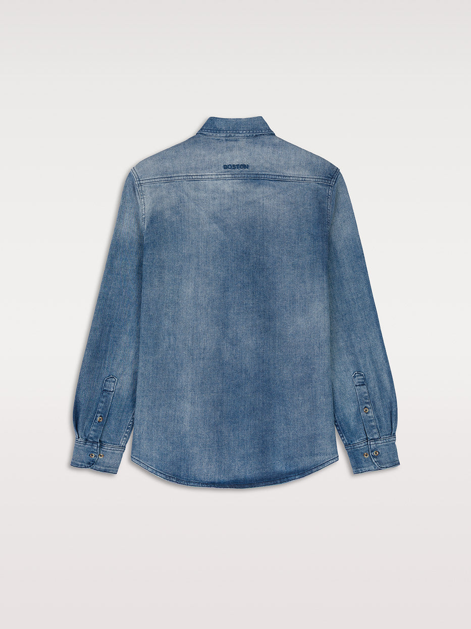 Sobrecamisa tejana regular fit