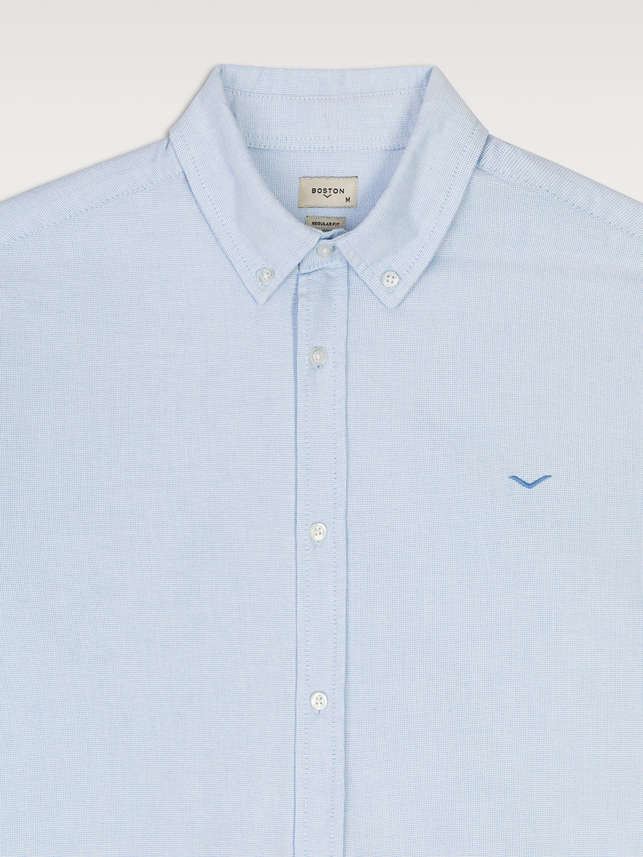 Camisa regular fit estructura