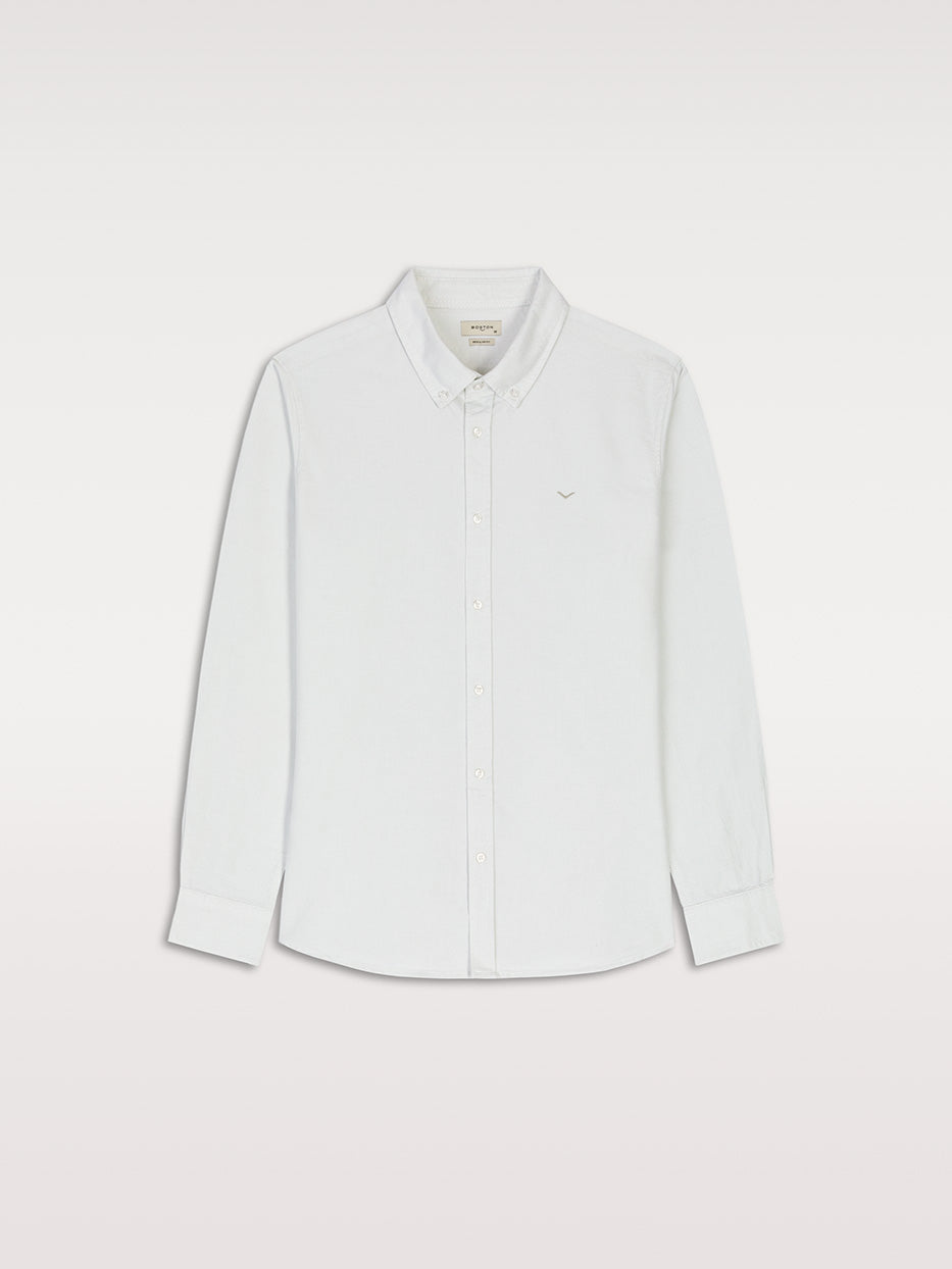 Camisa regular fit estructura
