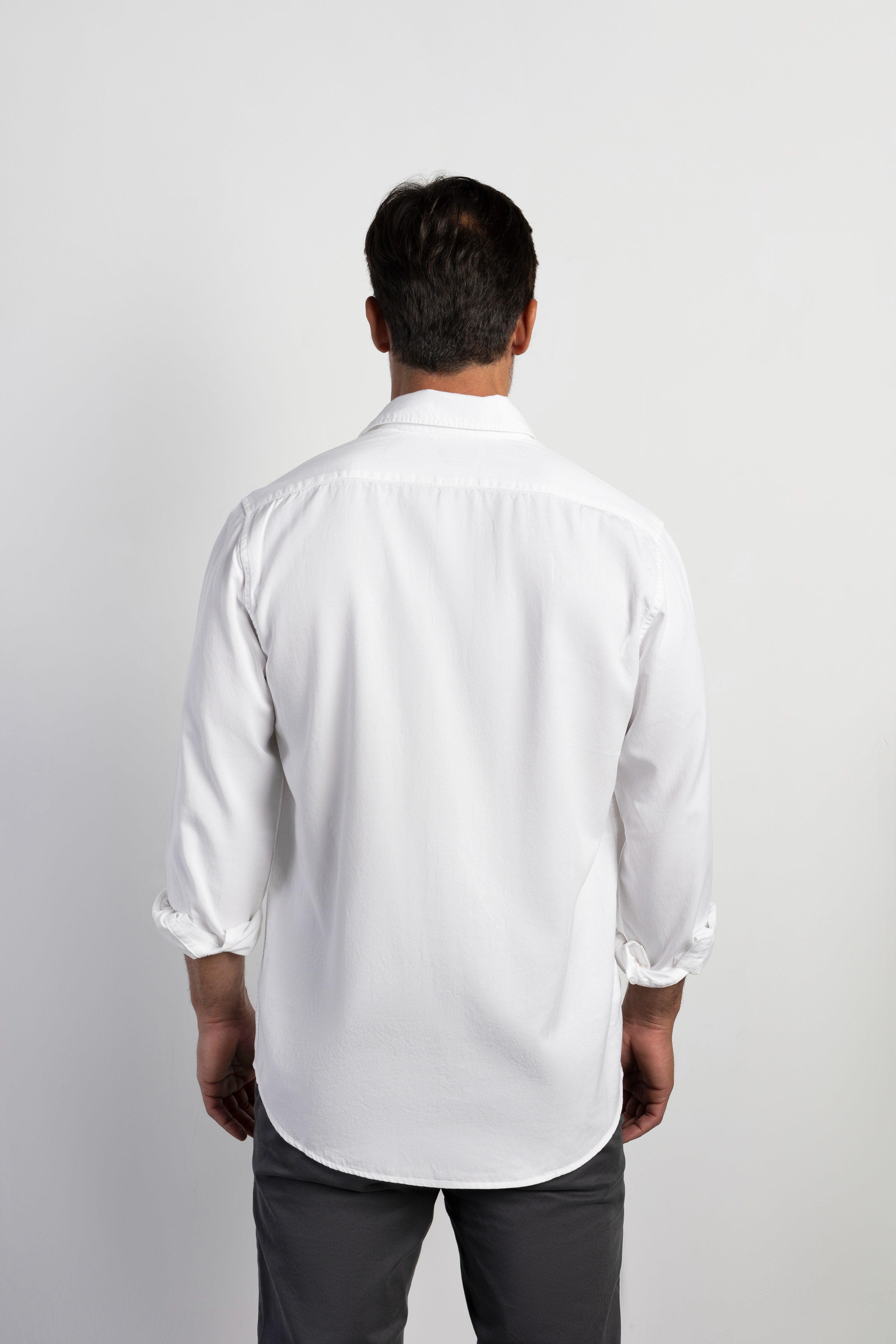 Camisa tencel regular fit