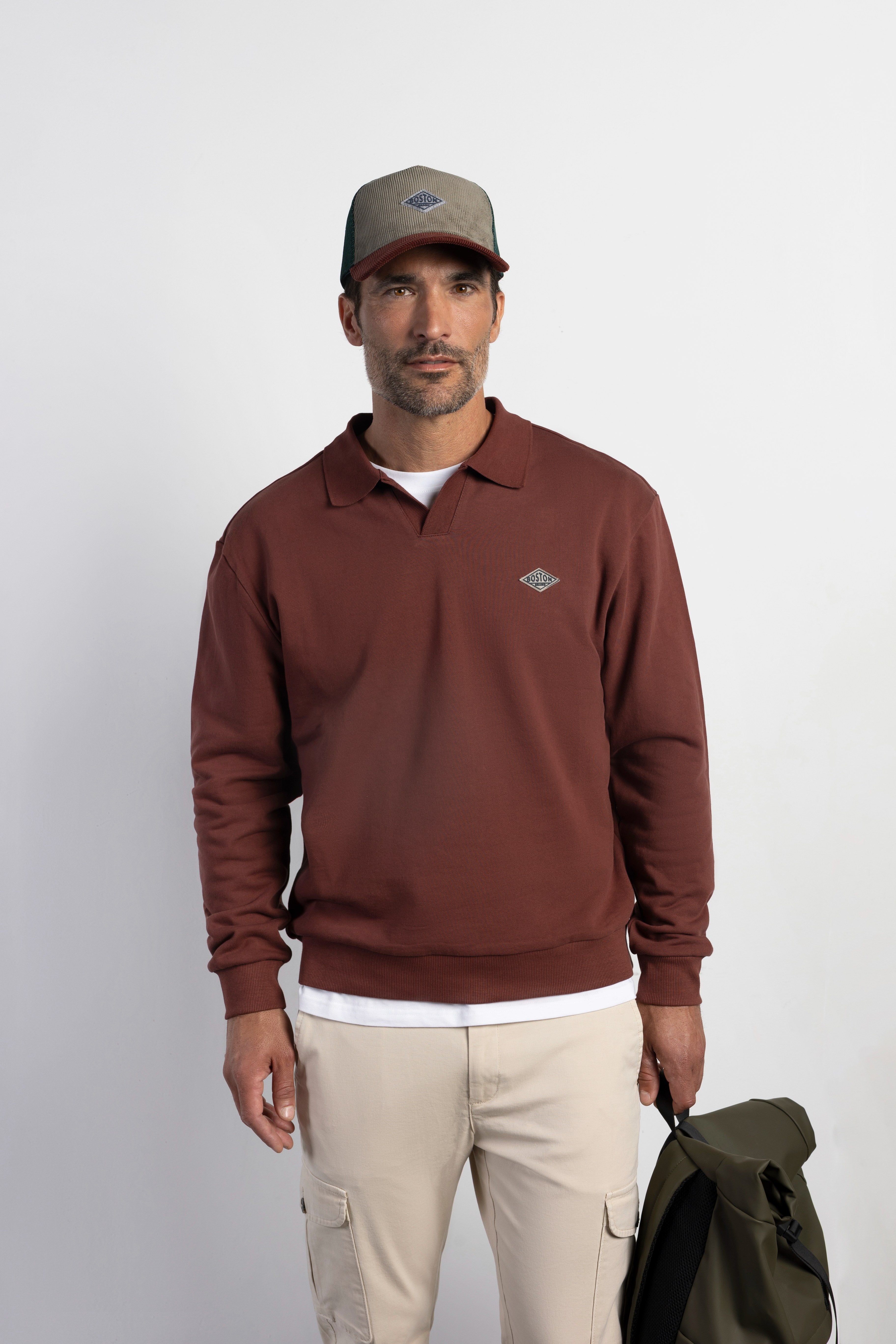 Sudadera confort polo