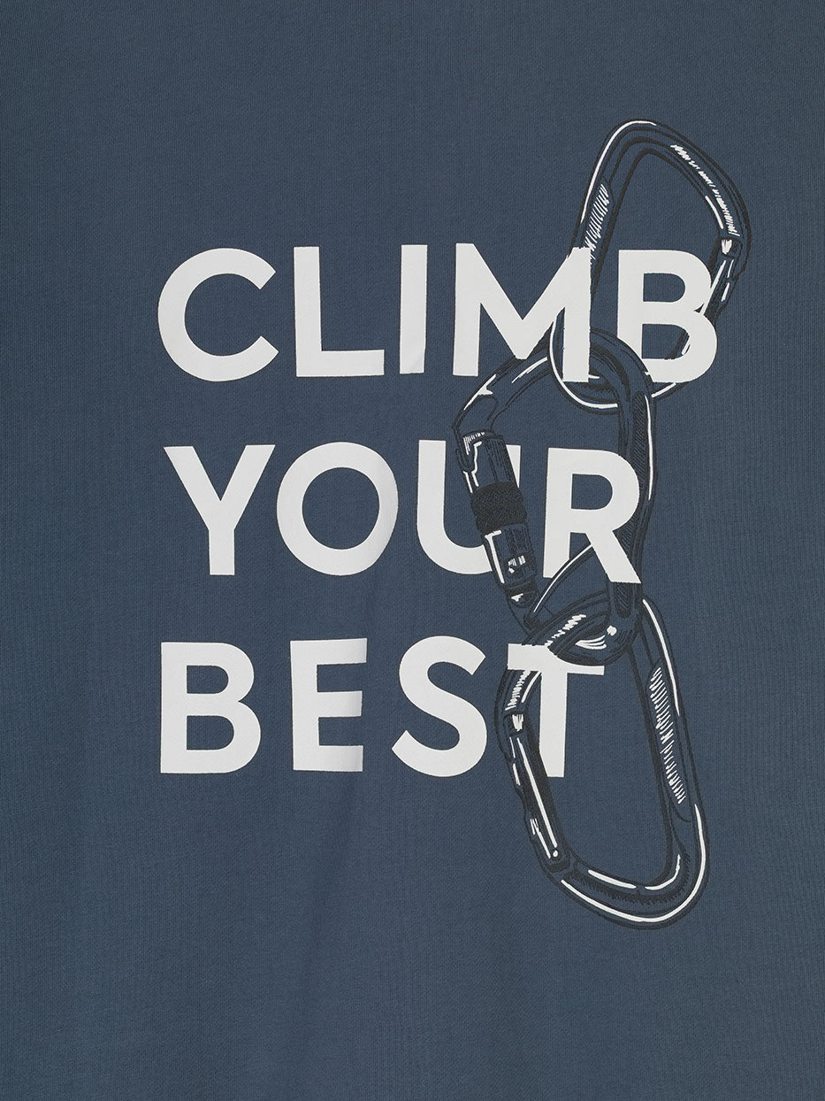 Sudadera oversize print climb