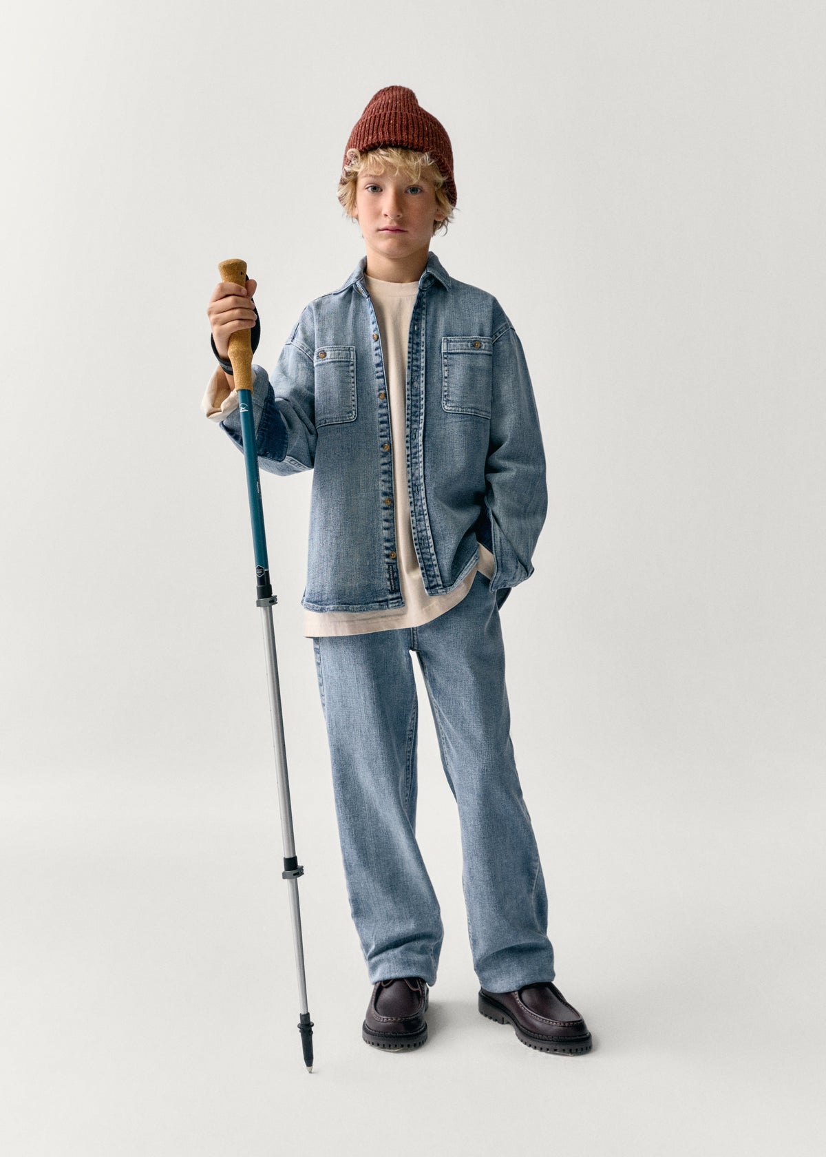 Sobrecamisa niño denim The Boston Kids