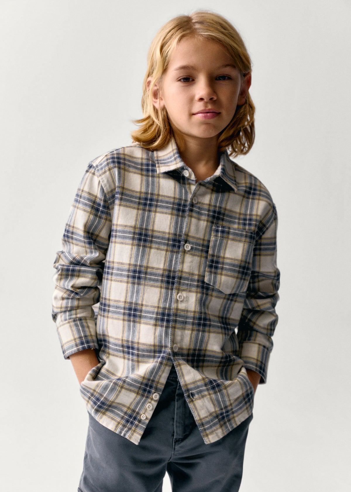 Camisa niño cuadros The Boston Kids