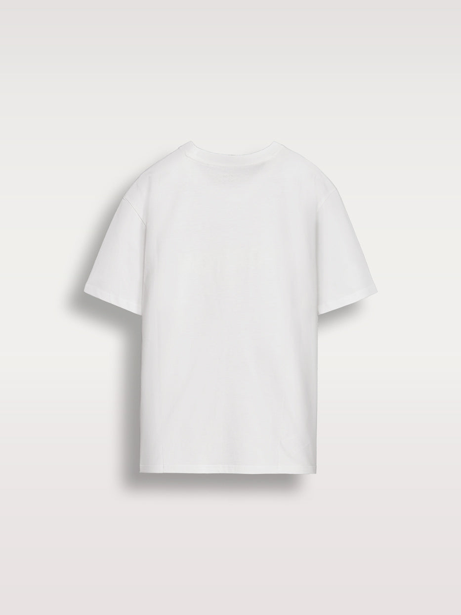 Camiseta confort logo bordado