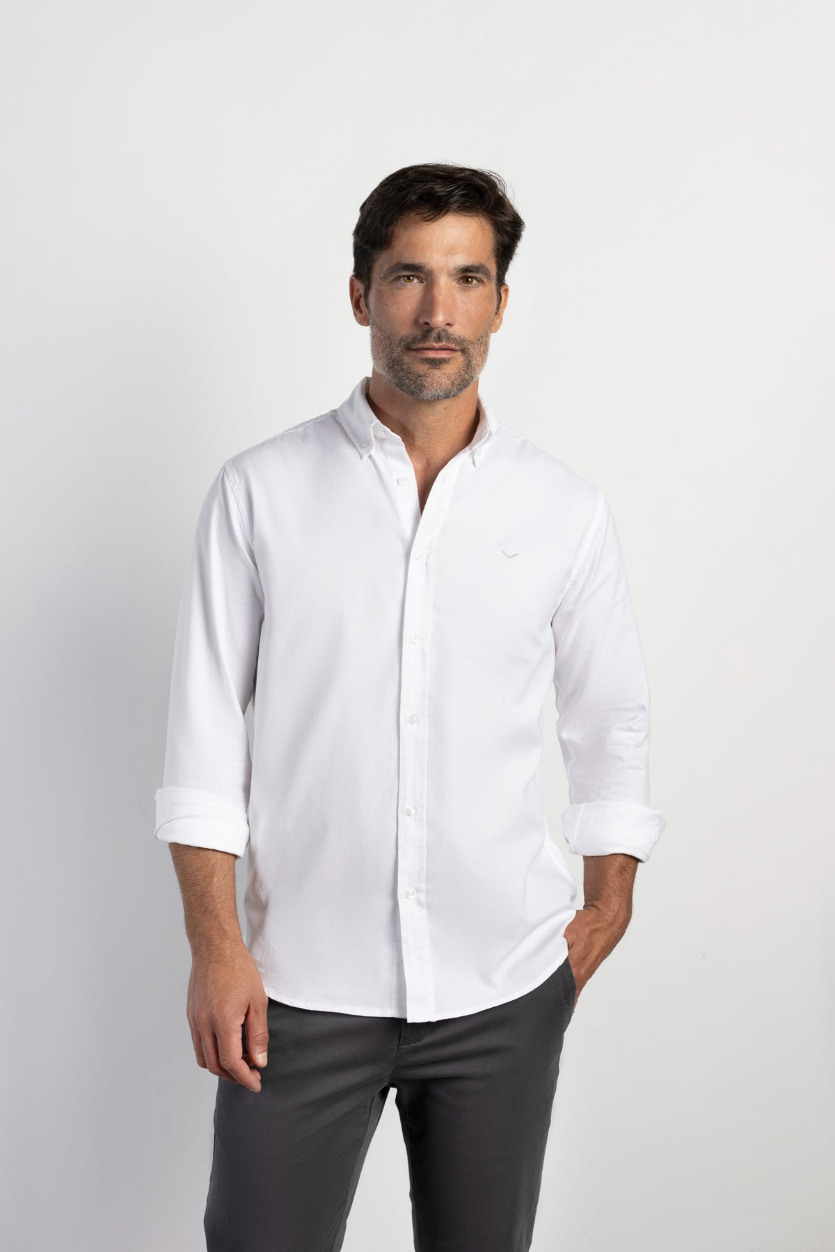 Camisa oxford regular fit