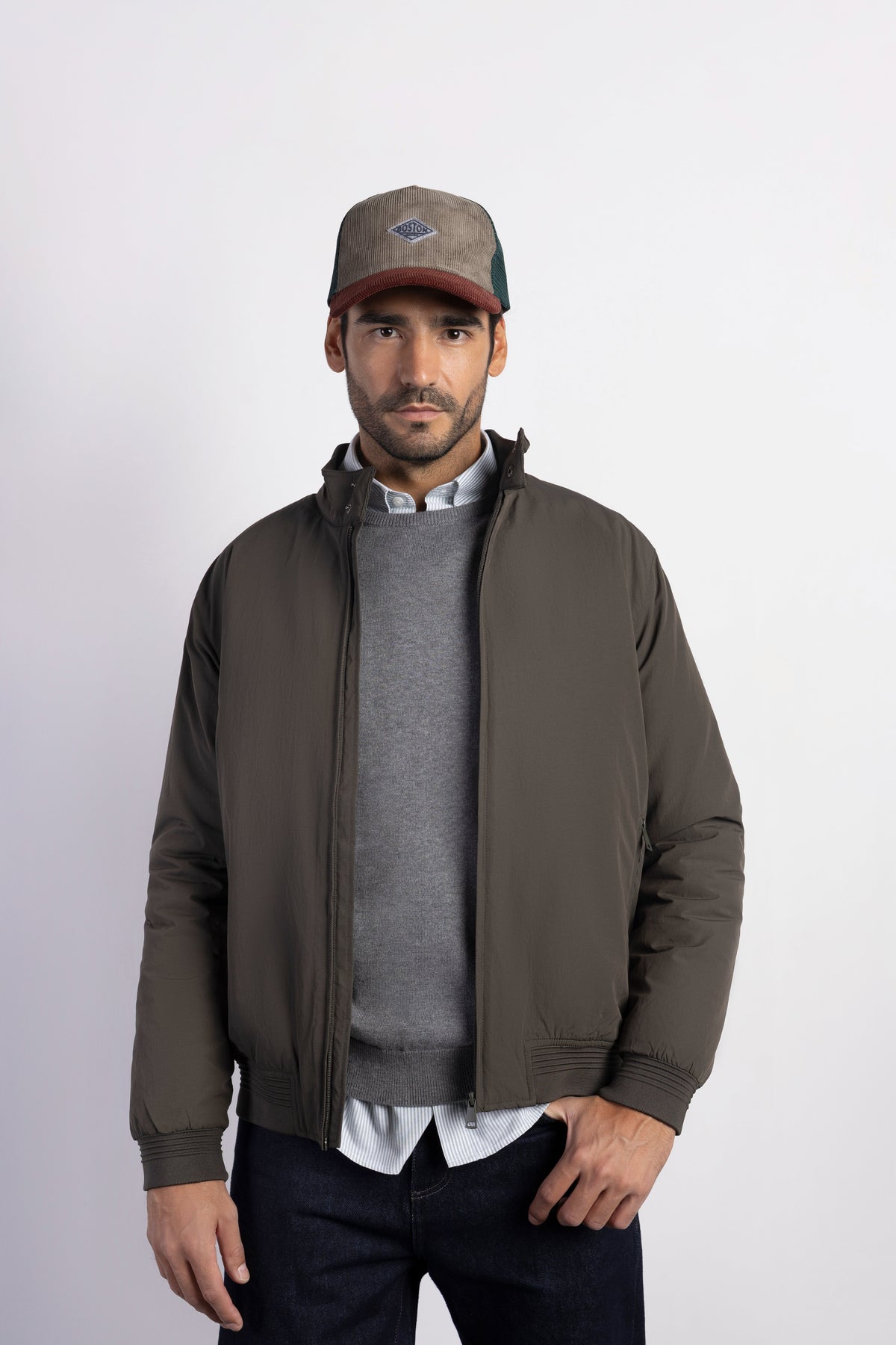 Cazadora casual ligera