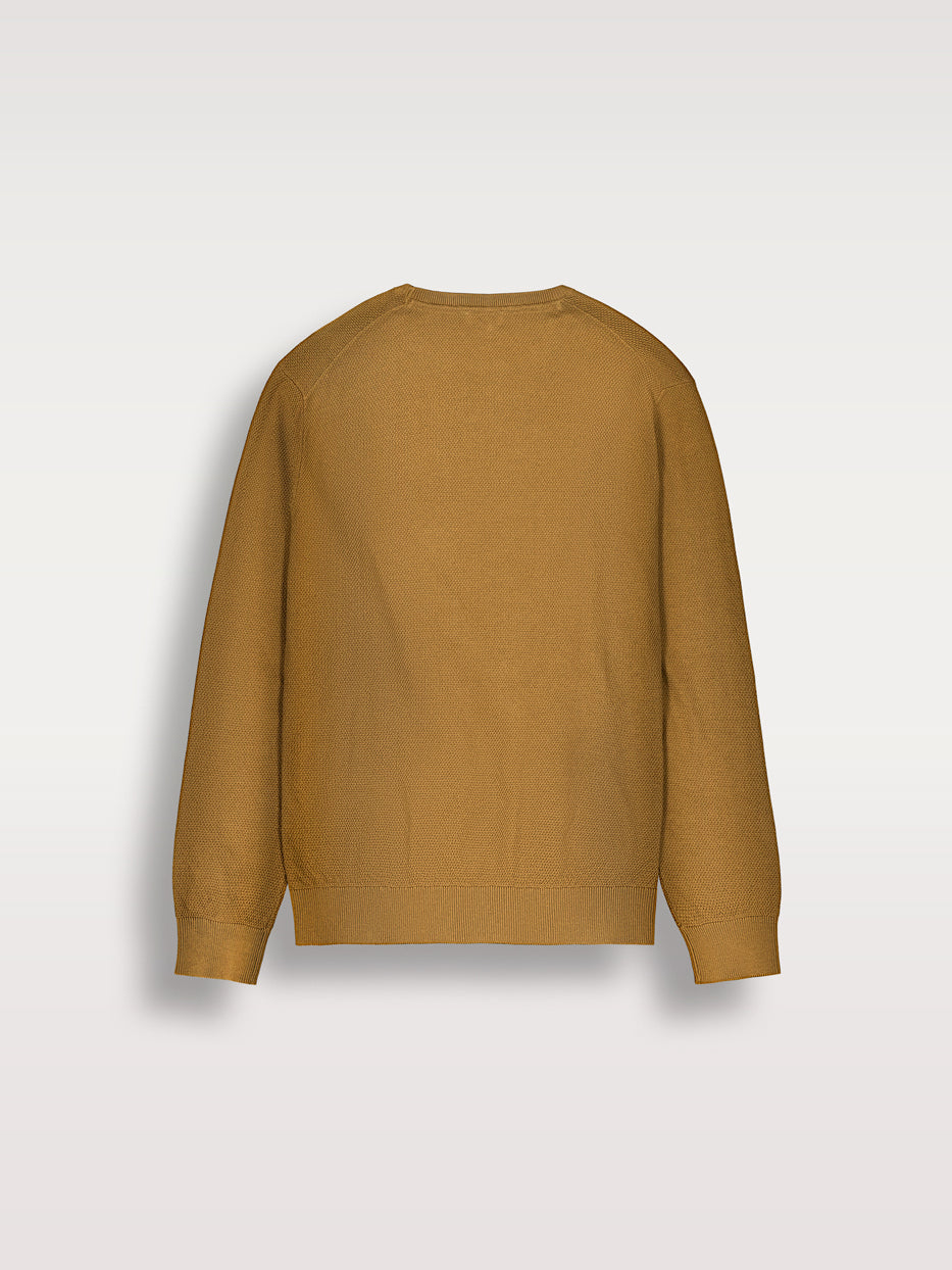 Jersey cuello caja estructura