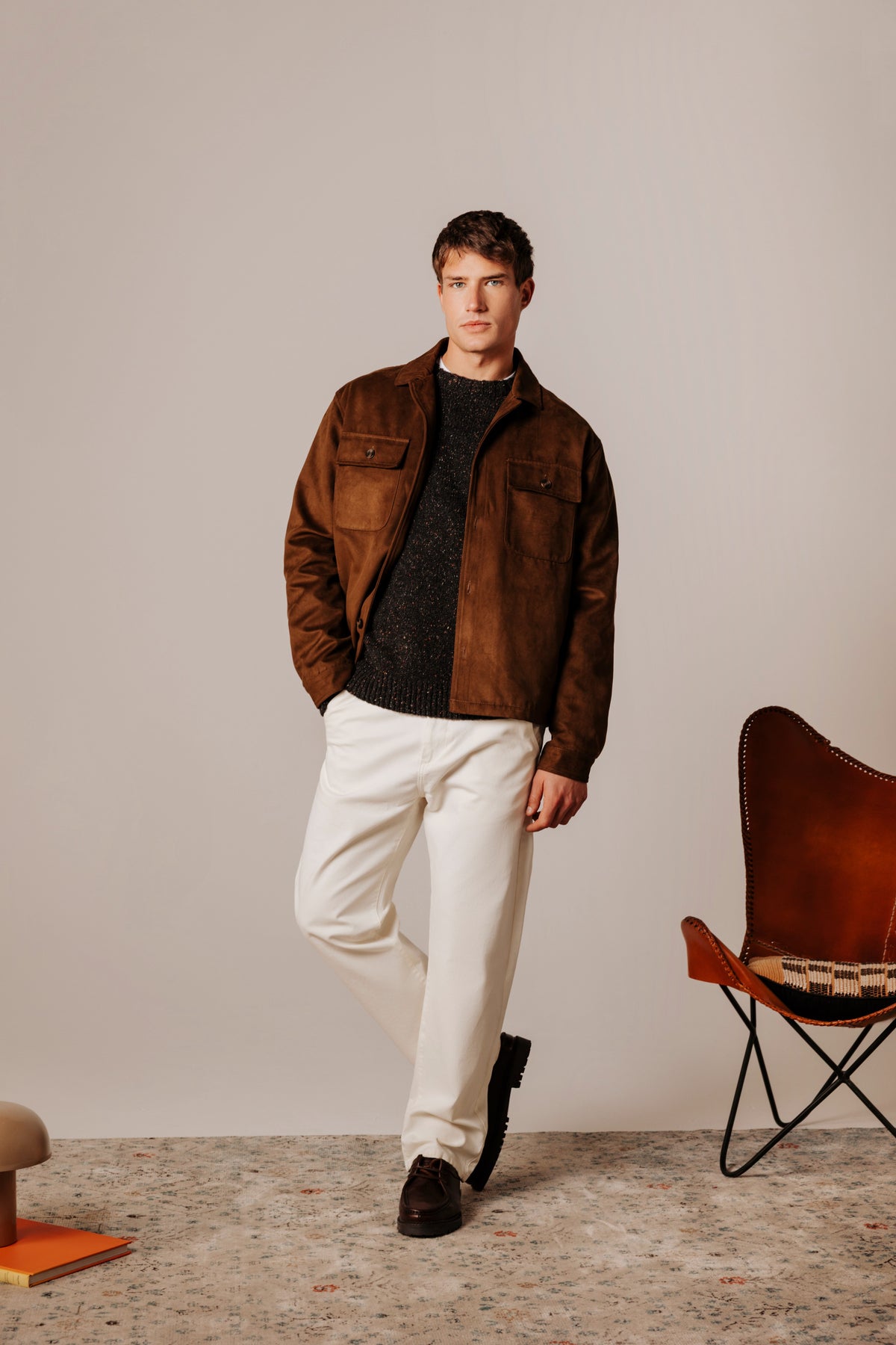 Sobrecamisa antelina smart
