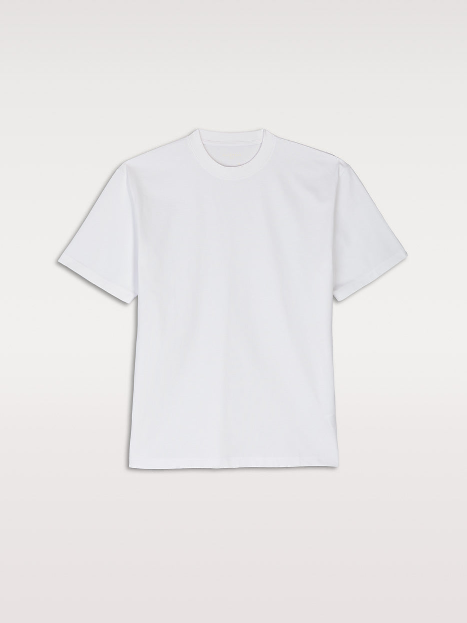 Camiseta oversize lisa manga corta