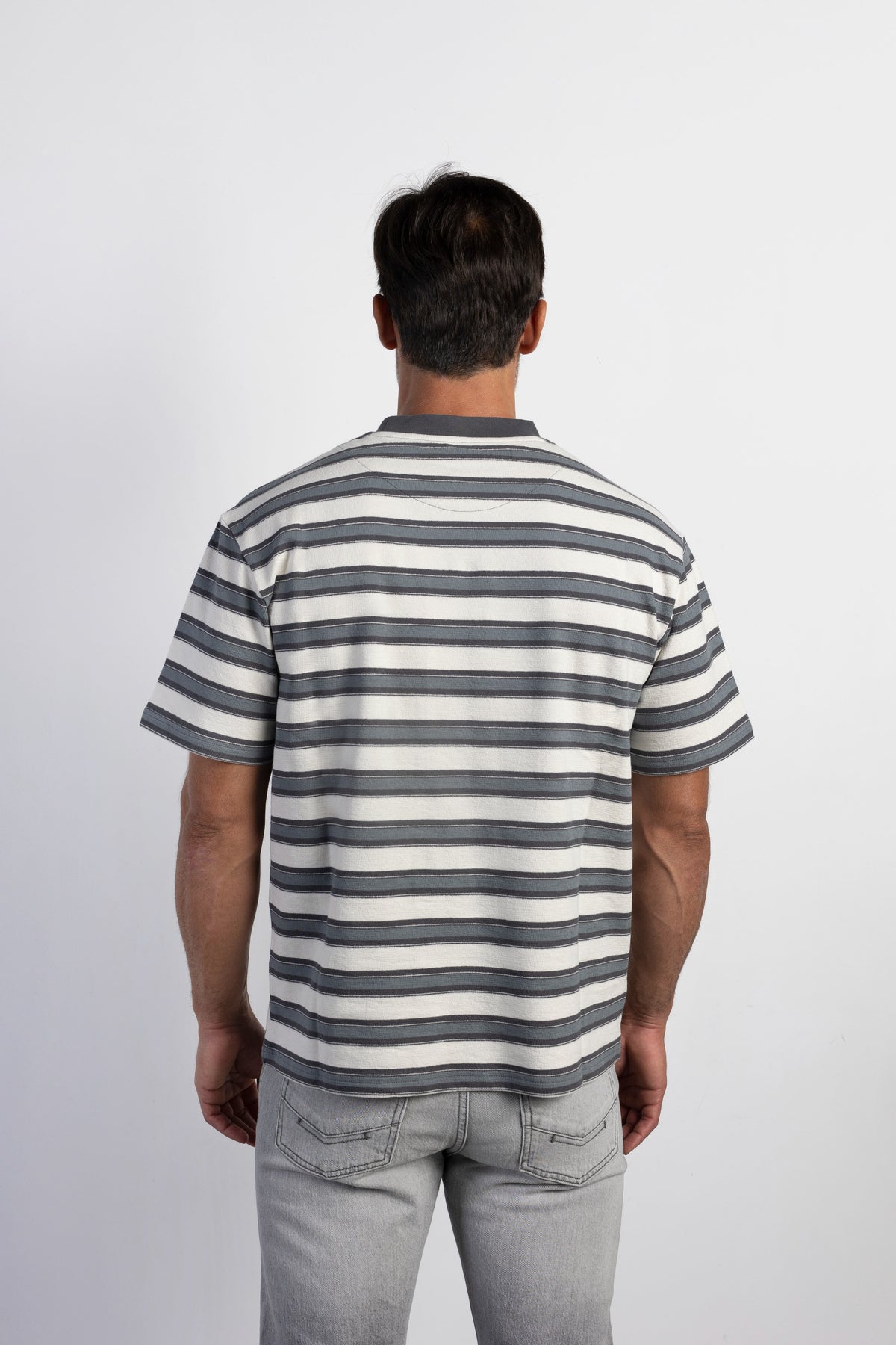 Camiseta confort rayas
