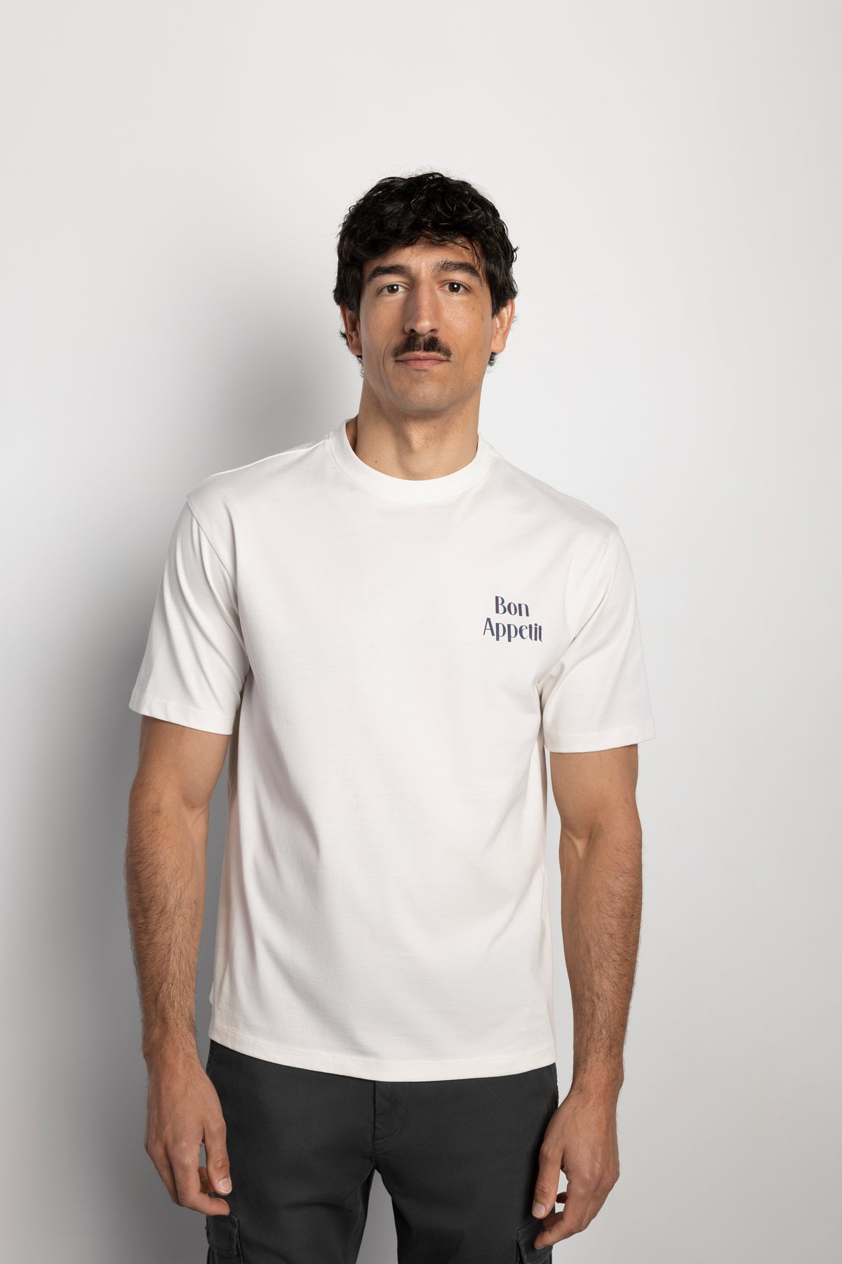 Camiseta confort "Bon Appetit"
