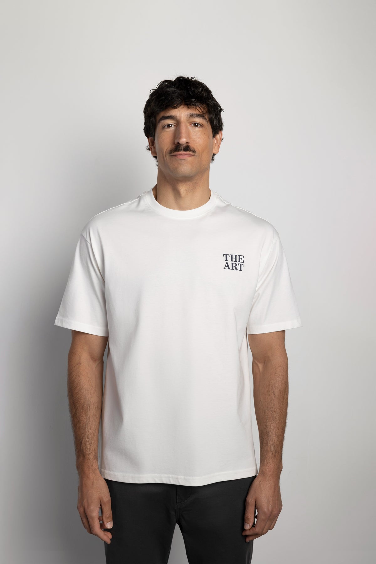 Camiseta oversize gráfica