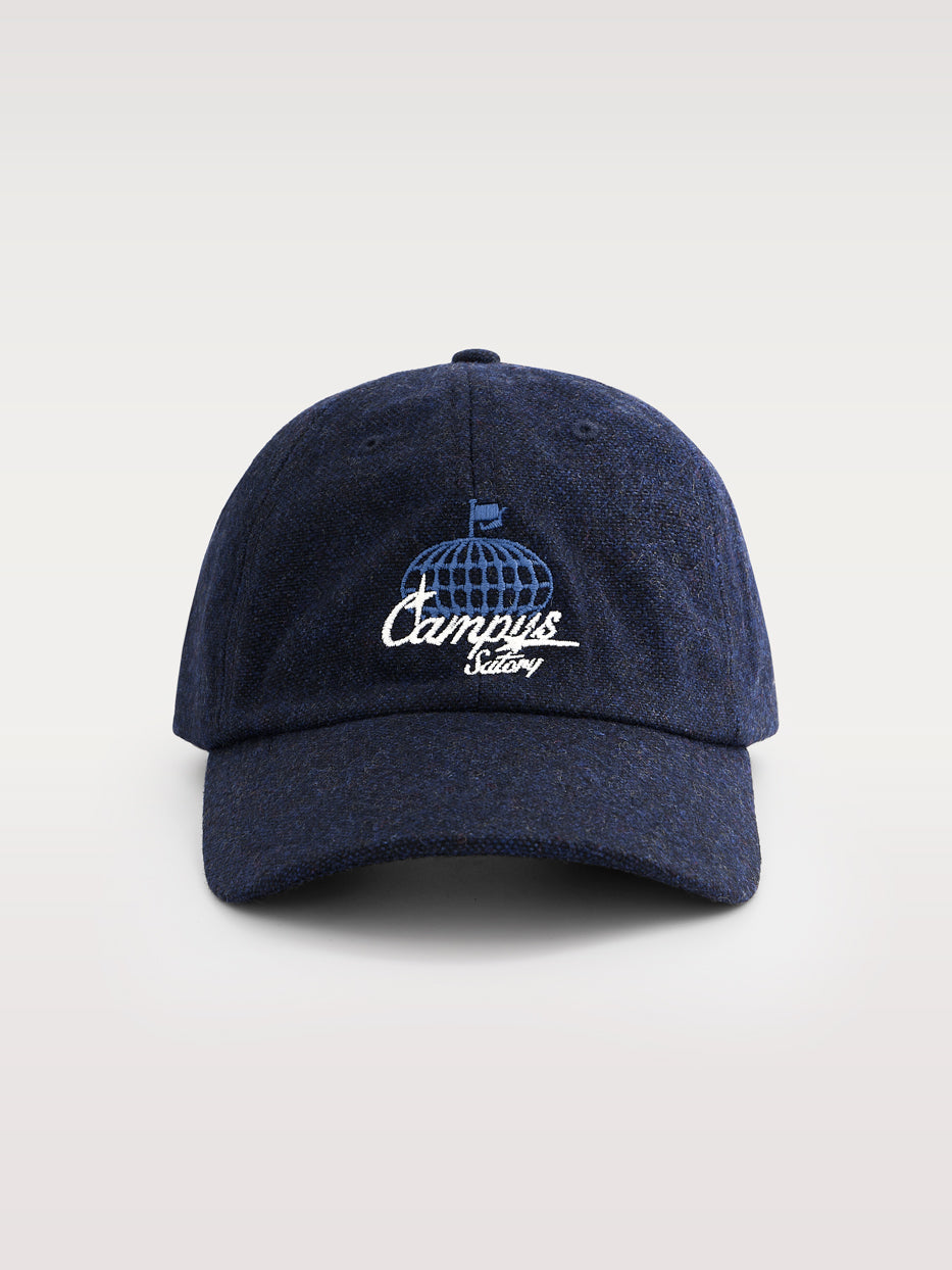 Gorra paño bordada