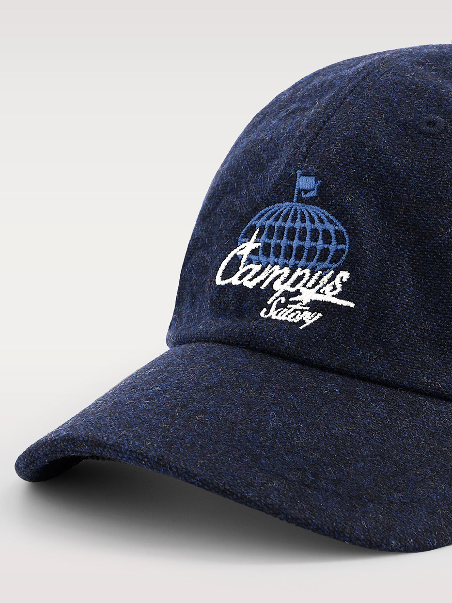 Gorra paño bordada