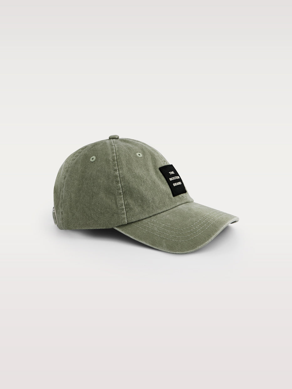 Gorra sarga lavada