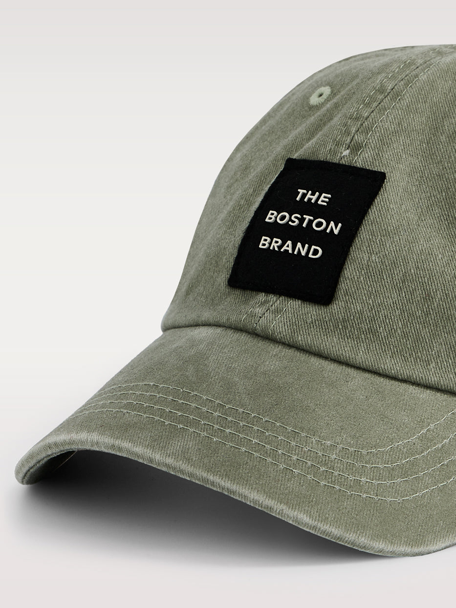 Gorra sarga lavada