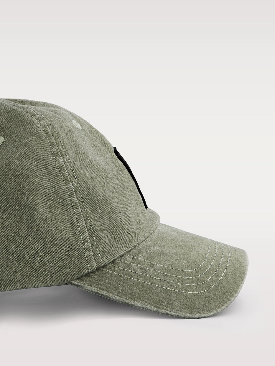 Gorra sarga lavada