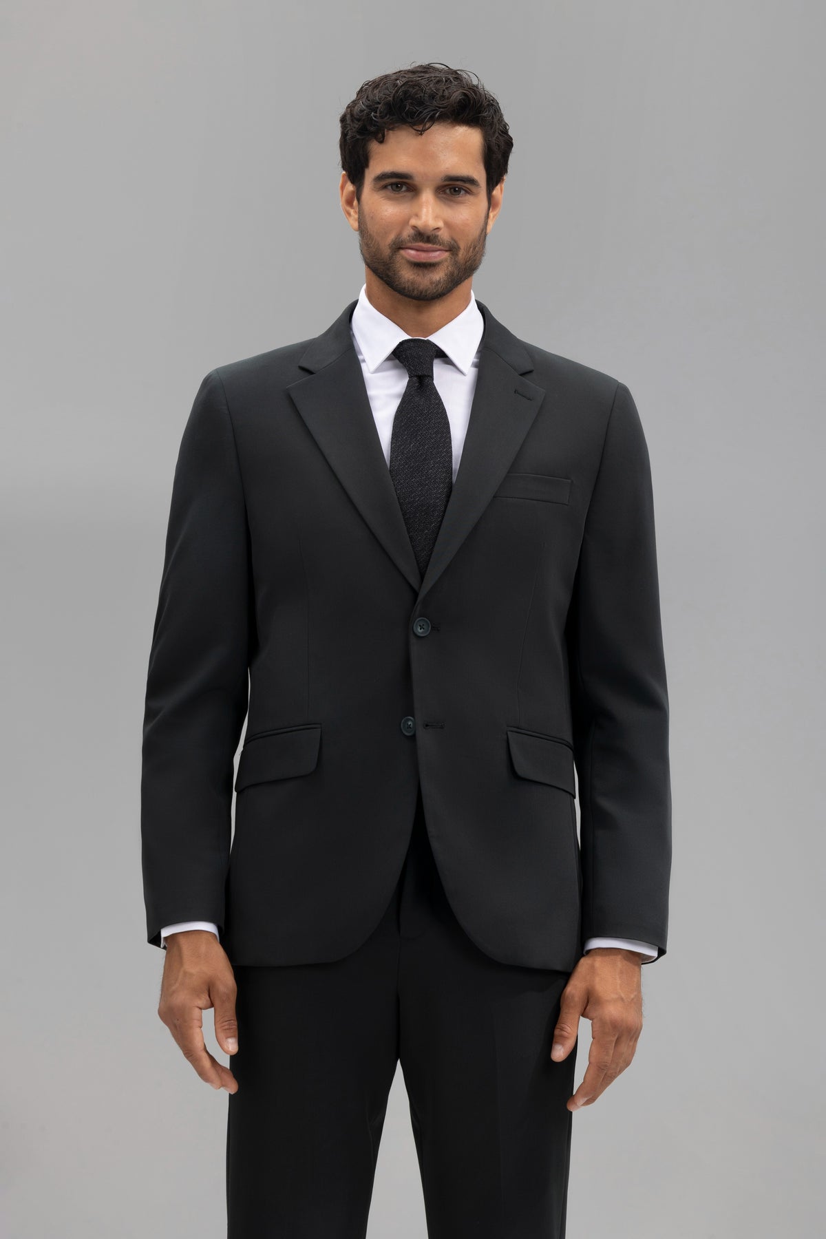 Americana traje slim fit liso