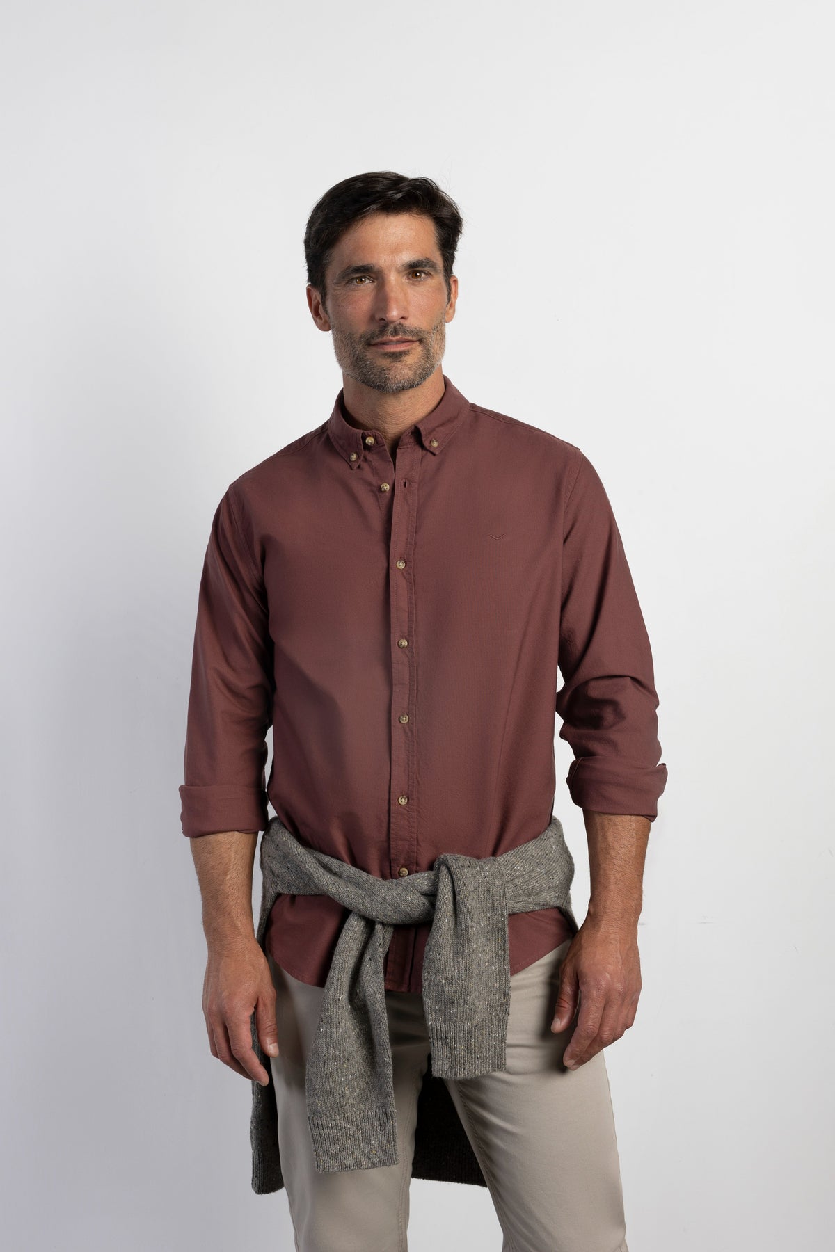 Camisa oxford regular fit