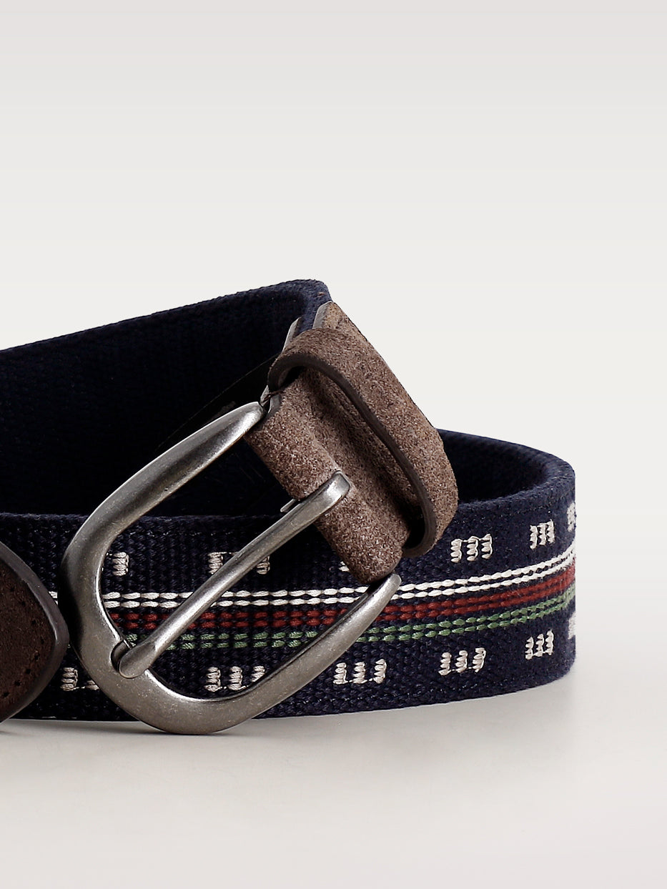 Embroidered belt