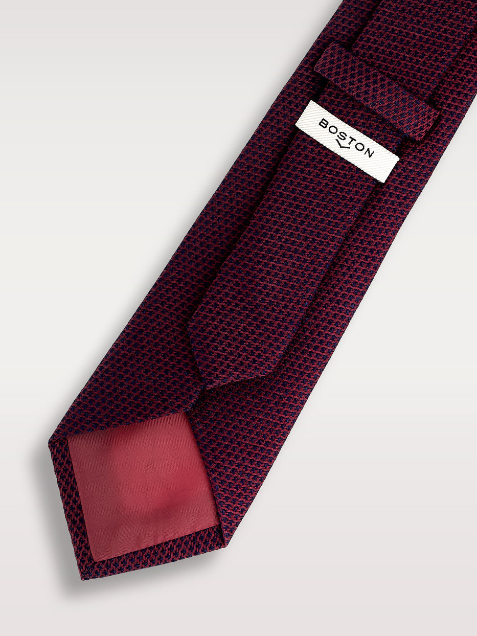 Corbata falso liso microgeométrico