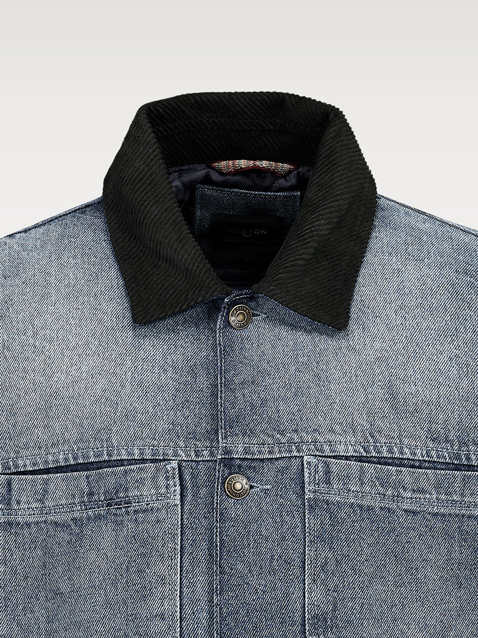 Cazadora worker denim