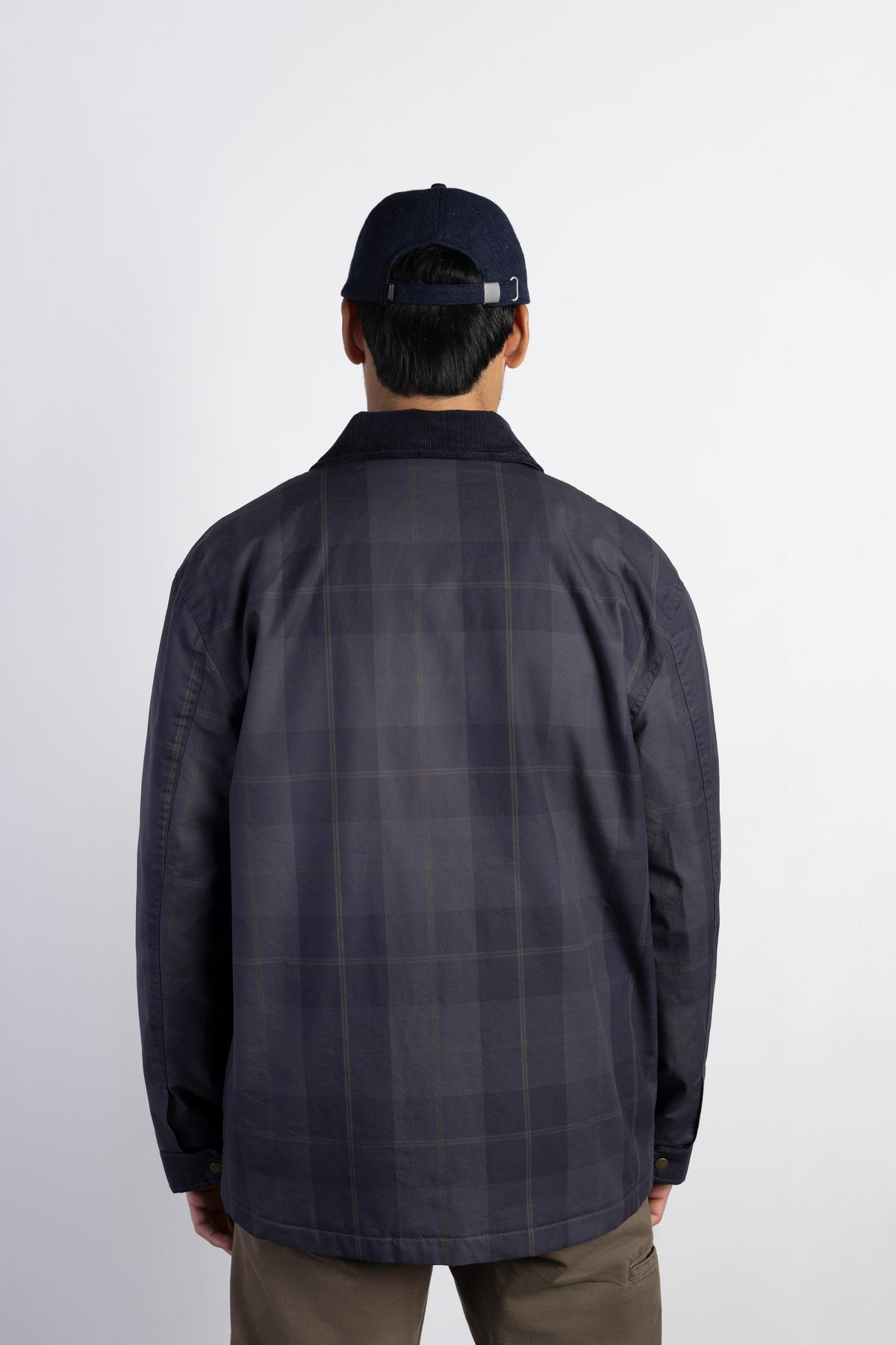 Chaquetón encerado cuadros