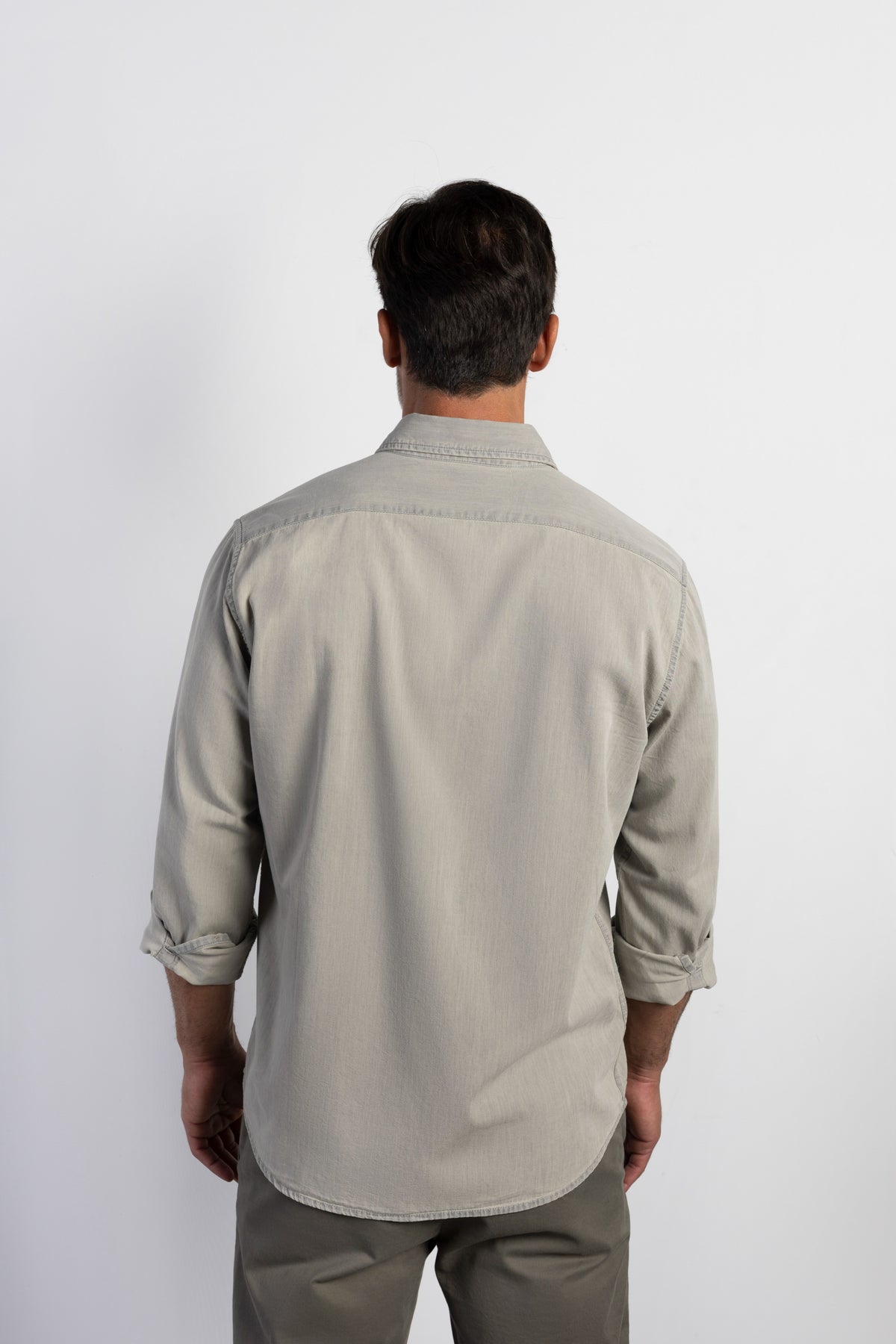 Camisa denim regular fit