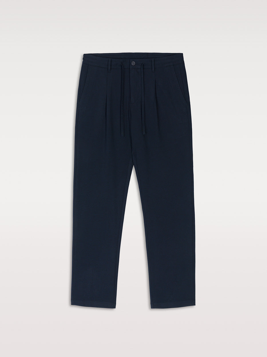 Pantalón smart falso liso