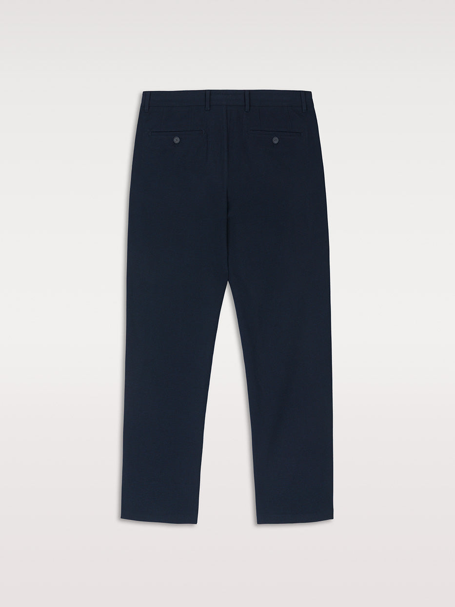 Pantalón smart falso liso