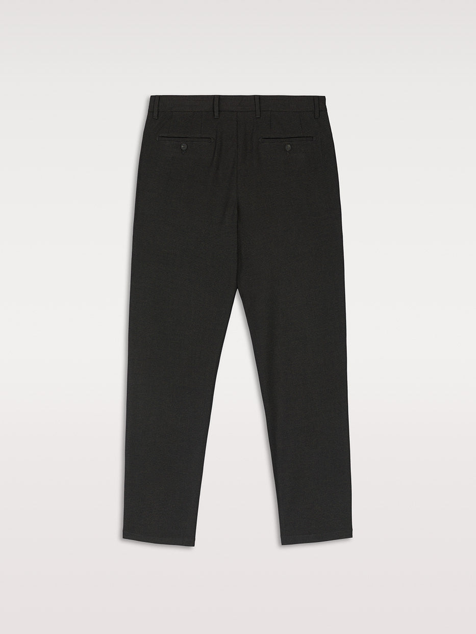 Pantalón smart falso liso
