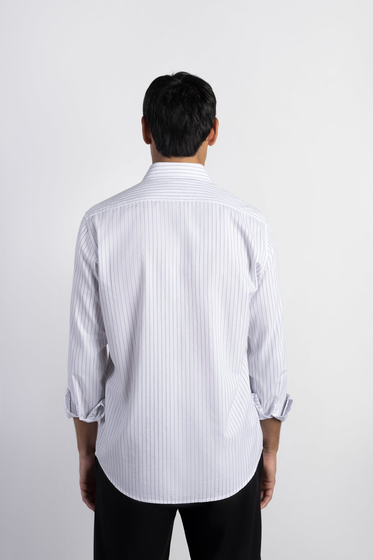 Camisa 100% algodón regular fit rayas
