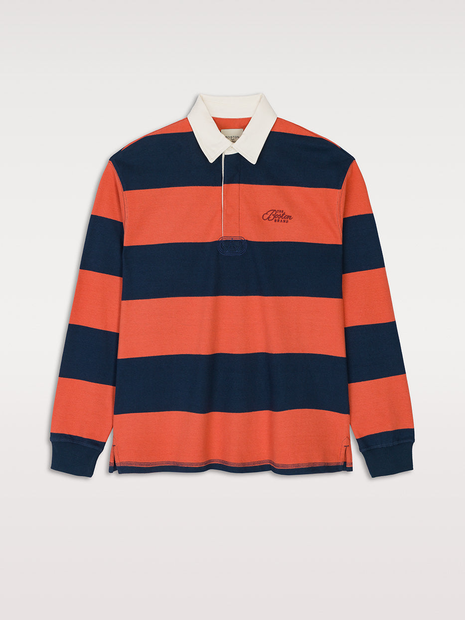 Polo rayas manga larga