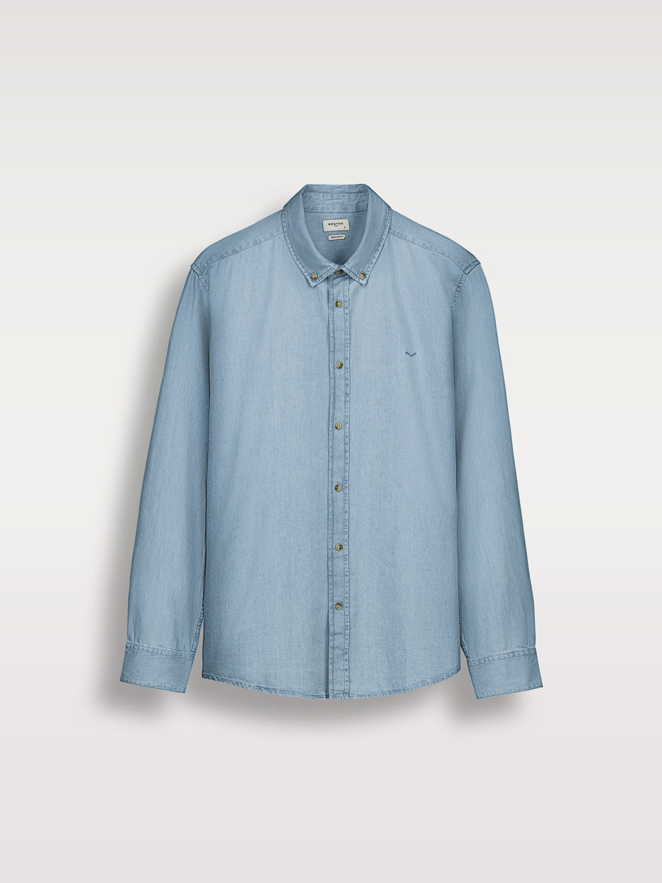 Camisa regular fit tejana