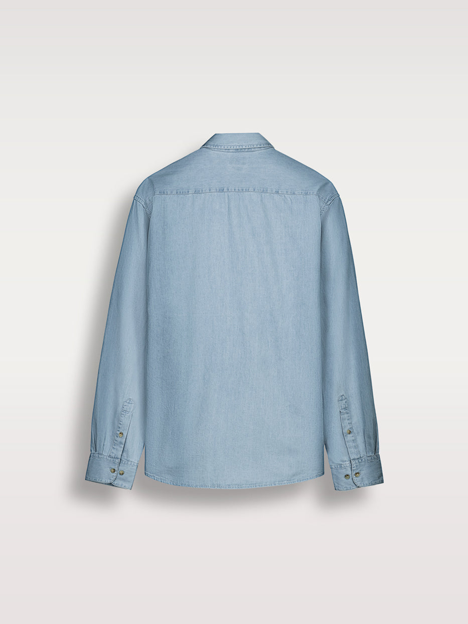 Camisa regular fit tejana