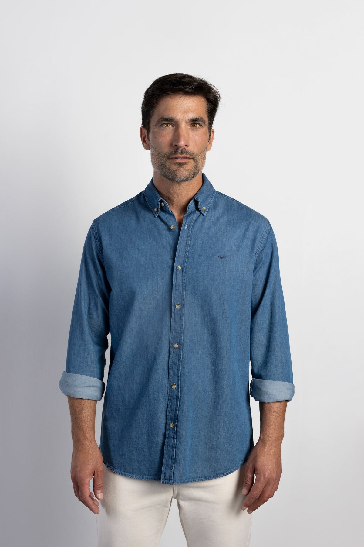 Camisa regular fit tejana