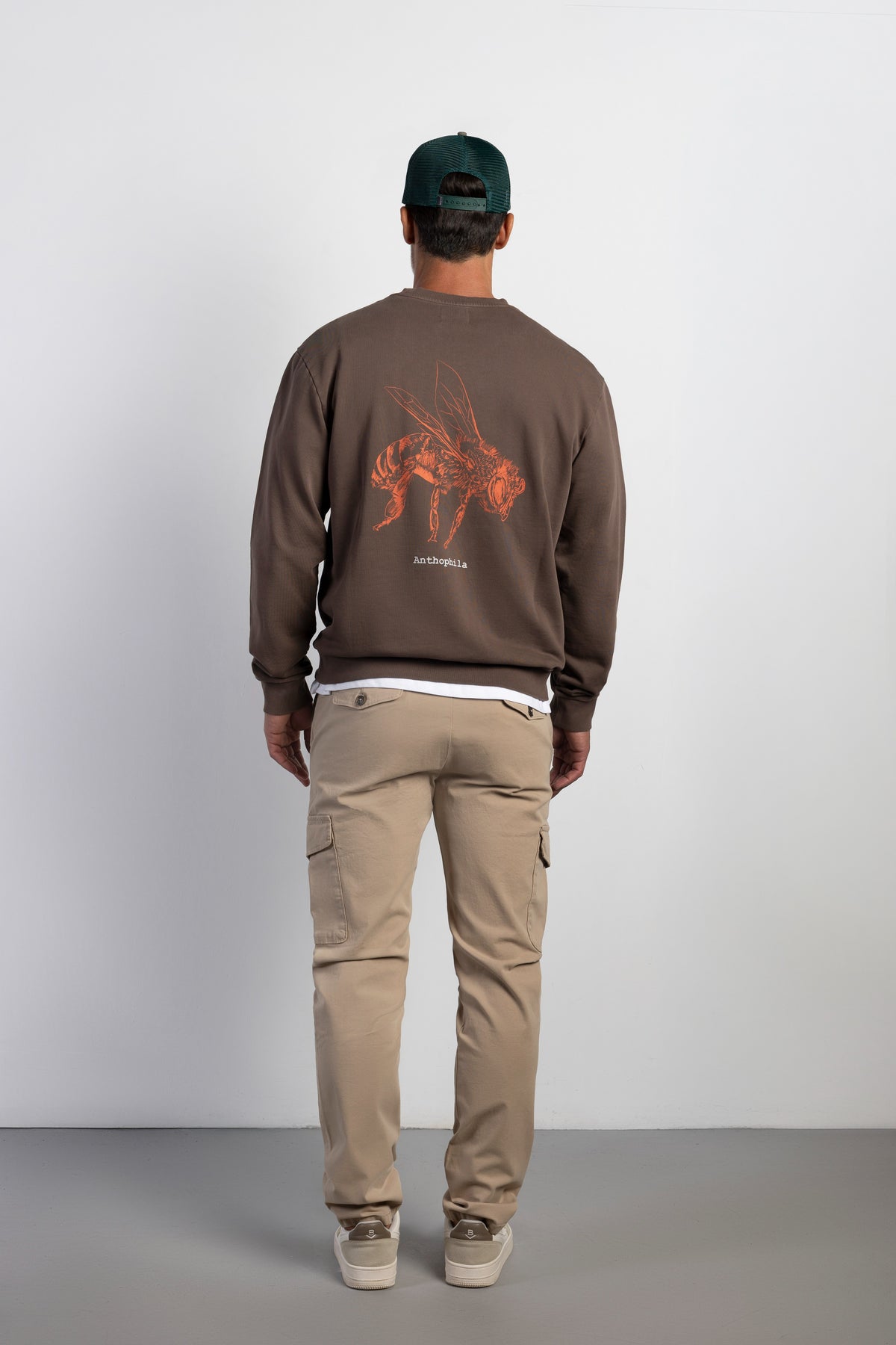 Pantalón slim fit chino cargo