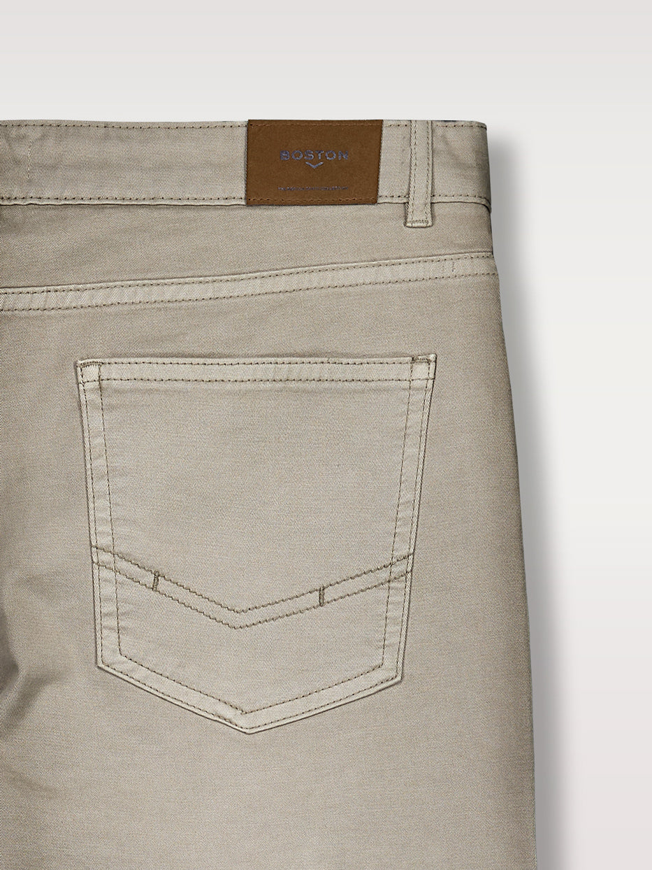 Pantalón slim fit sarga 5b