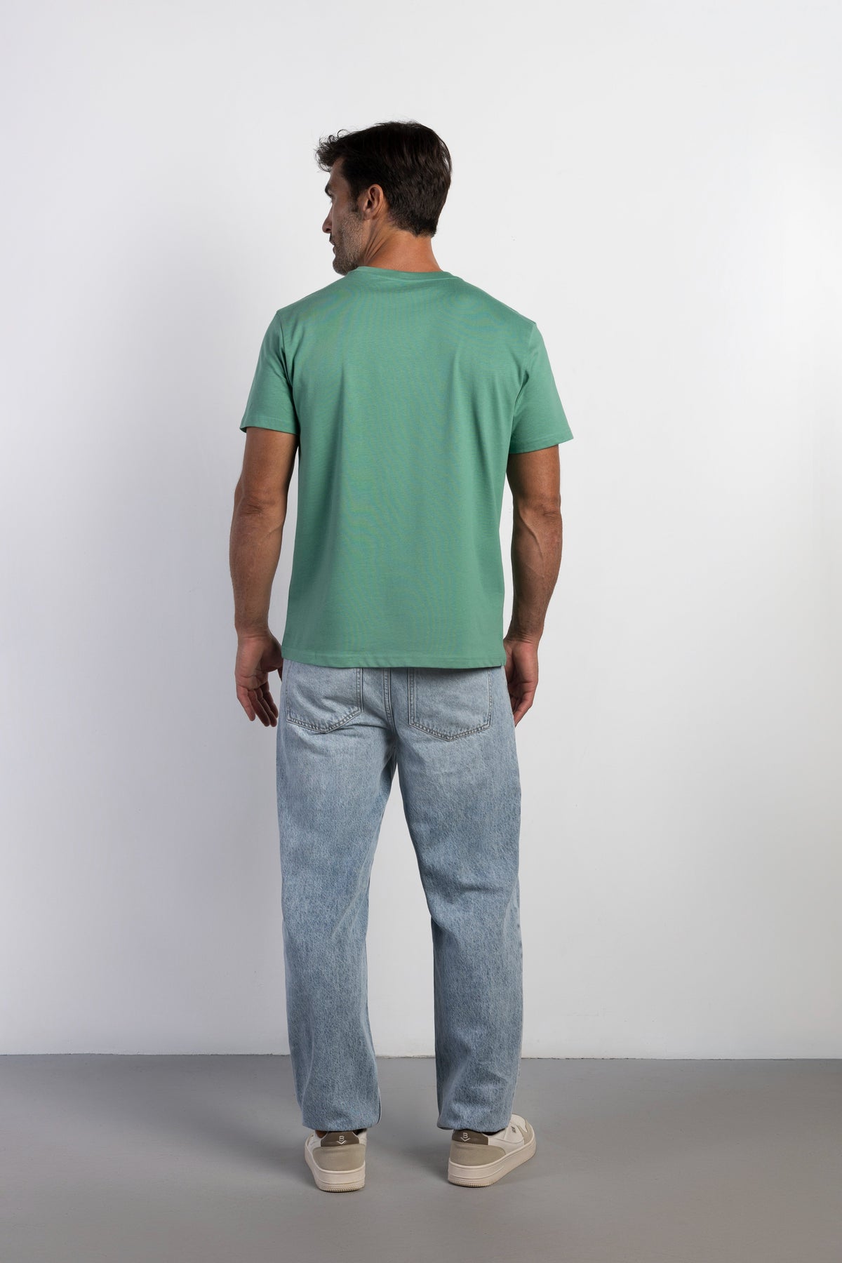 Pantalón tejano recto