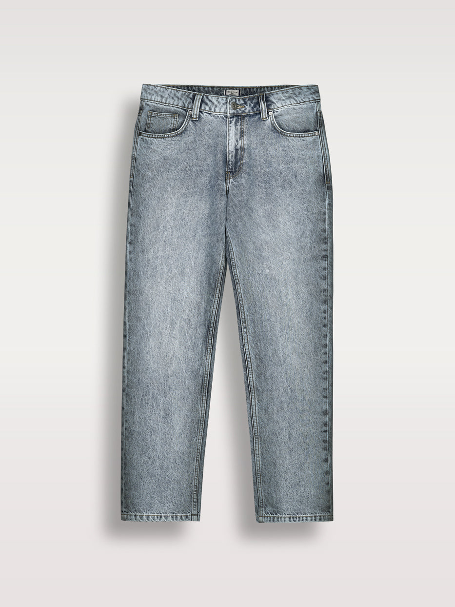 Pantalón tejano recto