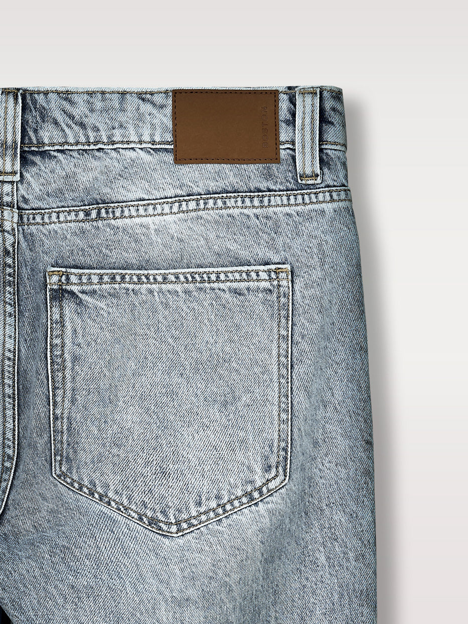 Pantalón tejano recto
