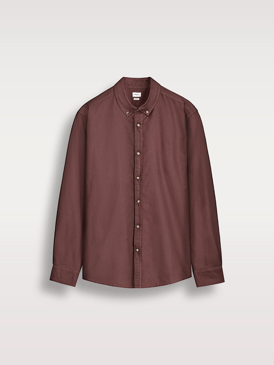 Camisa oxford regular fit