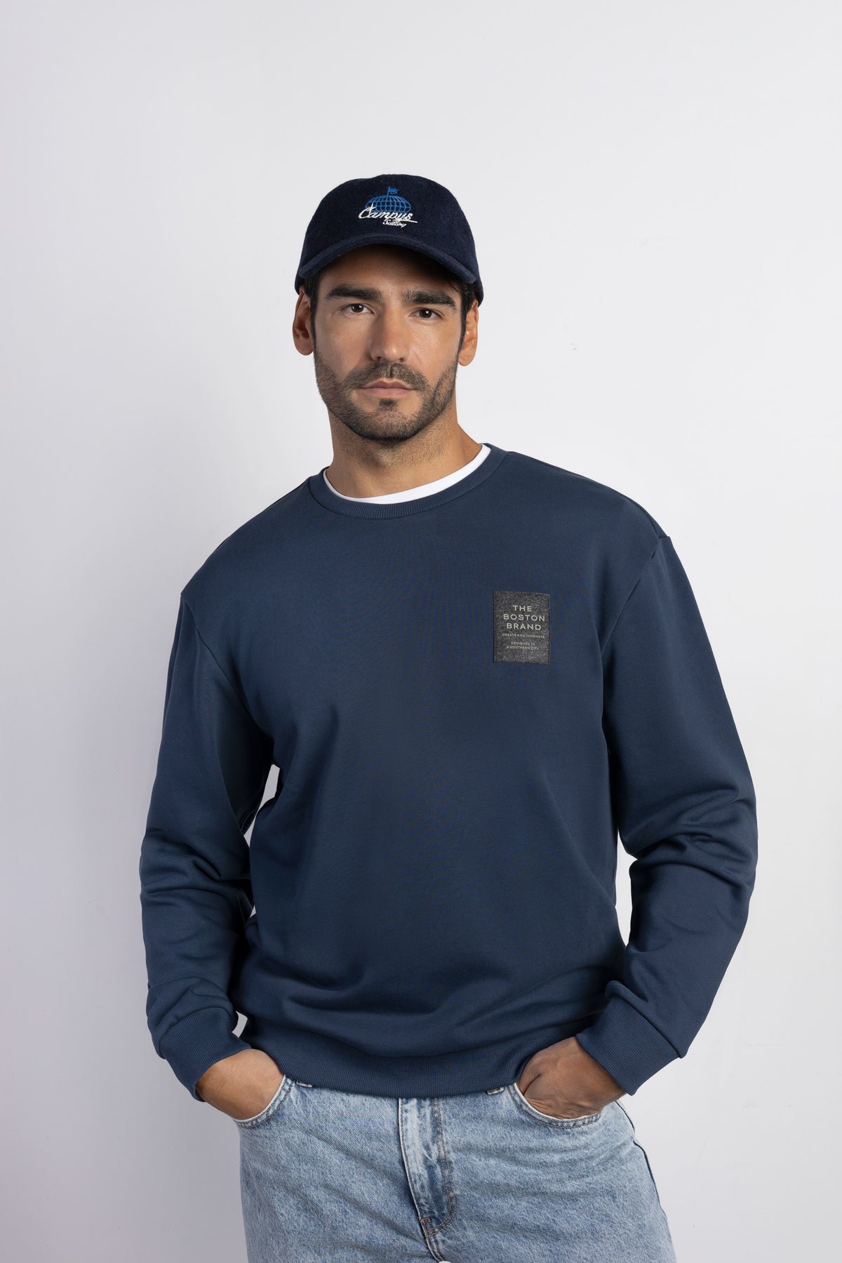 Sudadera confort corporativa
