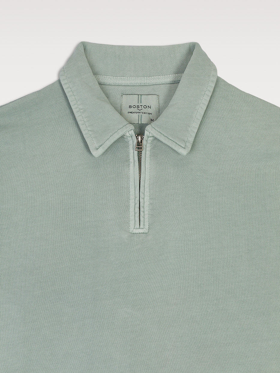 Sudadera polo cremallera