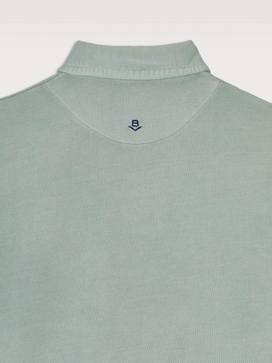 Sudadera polo cremallera