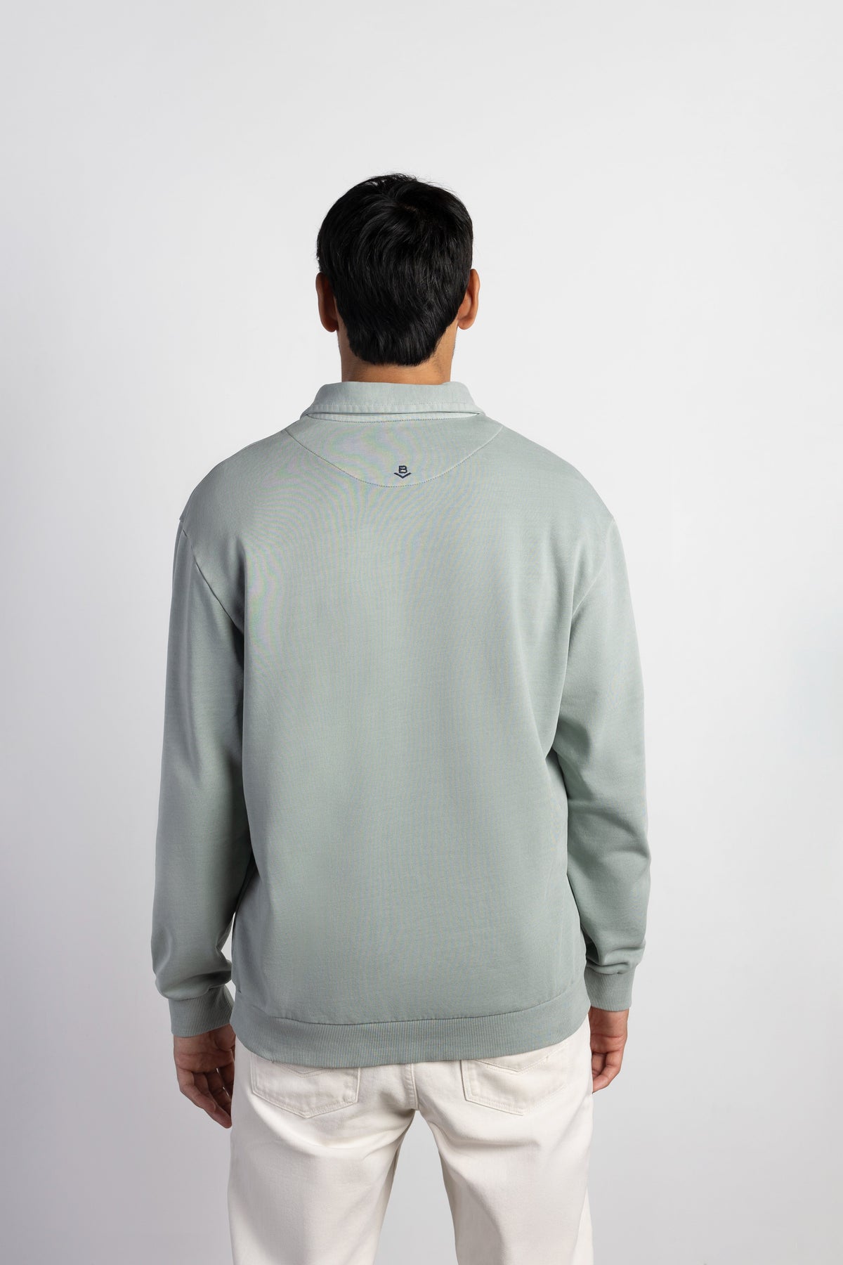 Sudadera polo cremallera