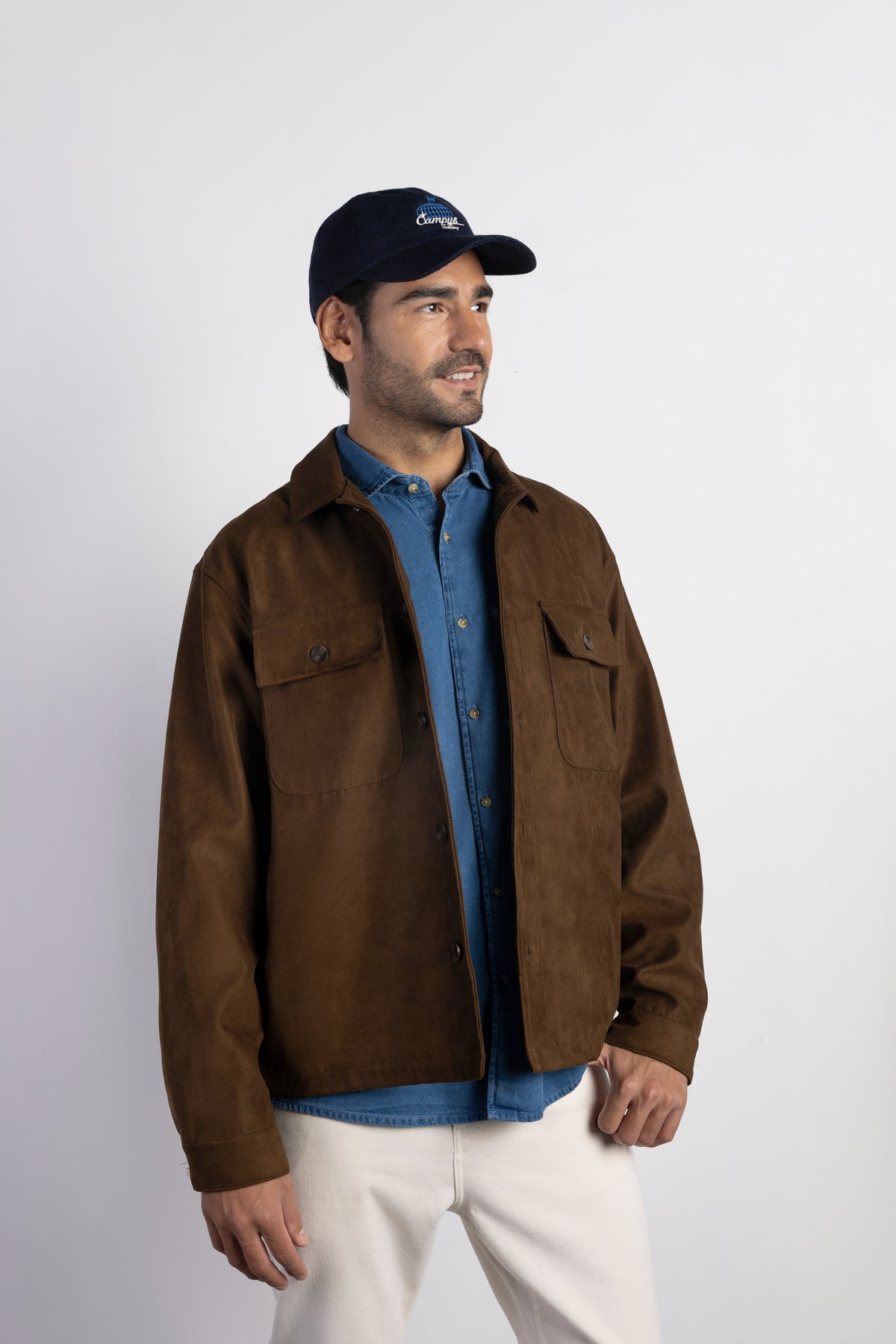 Sobrecamisa antelina smart