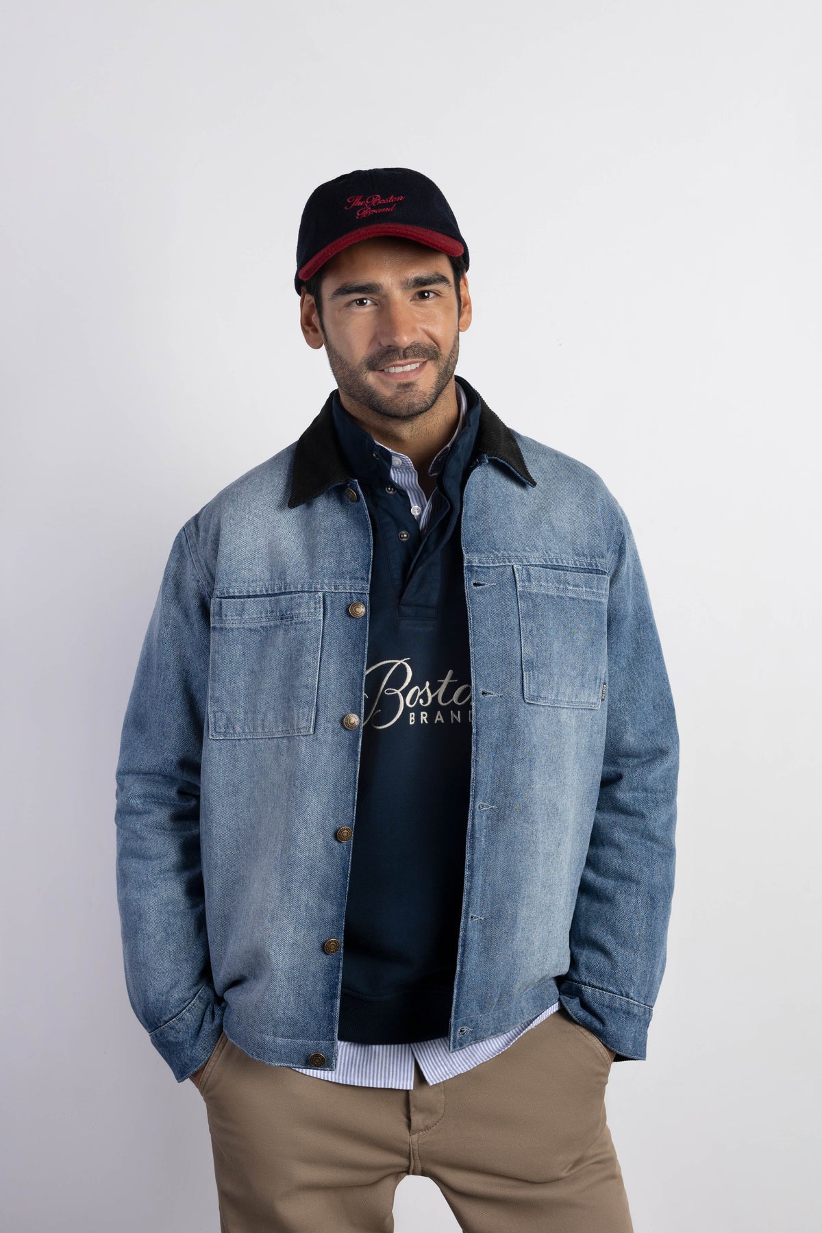 Cazadora worker denim