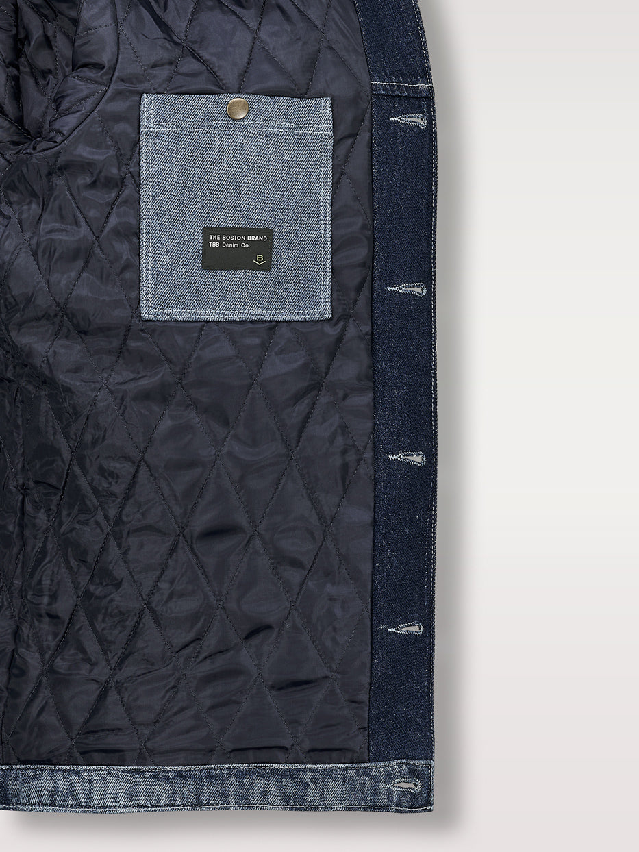 Cazadora worker denim